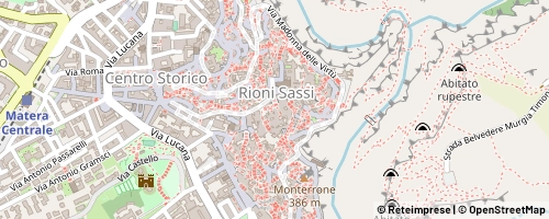 Mappa Matera