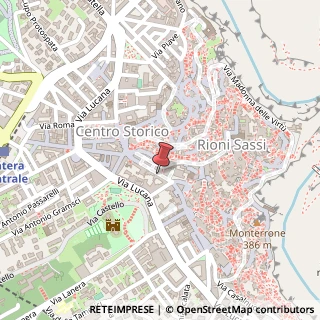 Mappa Via del Corso, 50, 75100 Matera, Matera (Basilicata)