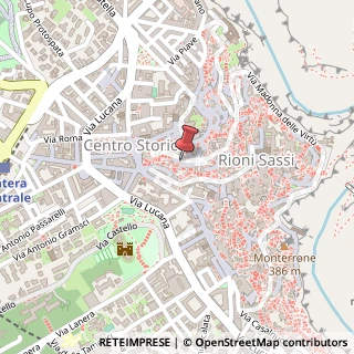 Mappa Via Fiorentini, 16, 75100 Matera, Matera (Basilicata)