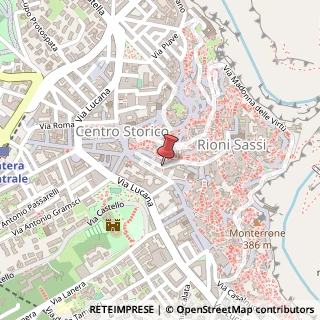 Mappa Via delle Beccherie,  45, 75100 Matera, Matera (Basilicata)