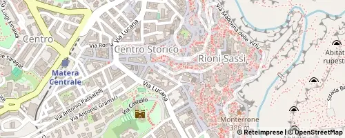Mappa Matera