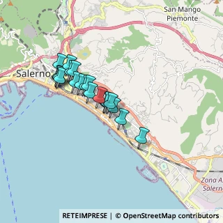 Mappa Via Petrone Carmine Antonio, 84129 Salerno SA, Italia (1.547)