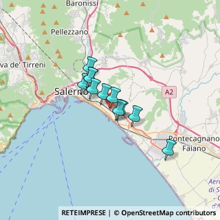 Mappa Via Petrone Carmine Antonio, 84129 Salerno SA, Italia (2.27727)