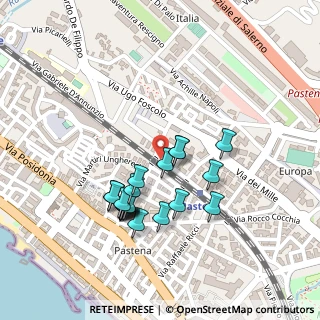 Mappa Via Petrone Carmine Antonio, 84129 Salerno SA, Italia (0.2235)