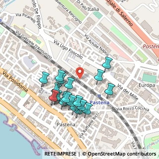 Mappa Via Petrone Carmine Antonio, 84129 Salerno SA, Italia (0.2345)
