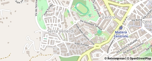 Mappa Matera