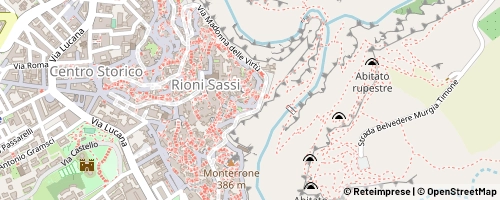 Mappa Matera