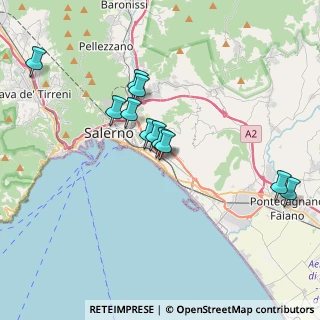 Mappa Via Felice Cuomo, 84129 Salerno SA, Italia (3.55545)