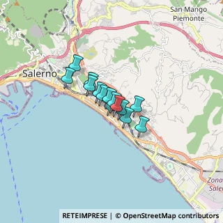 Mappa Via Felice Cuomo, 84129 Salerno SA, Italia (0.91357)