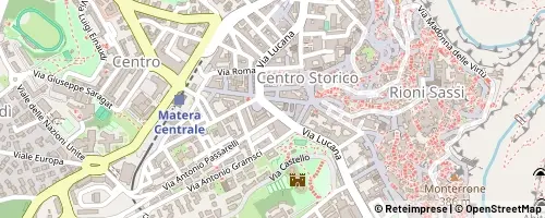 Mappa Matera