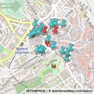 Mappa Piazza del Mulino, 75100 Matera MT, Italia (0.2)