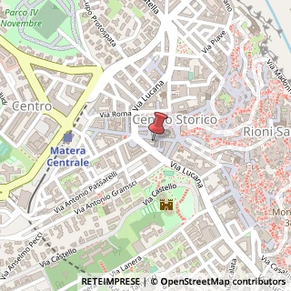 Mappa Piazza Ascanio Persio, 75100 Matera MT, Italia, 75100 Matera, Matera (Basilicata)