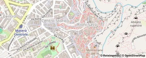 Mappa Matera
