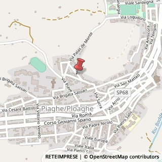 Mappa Via Galileo Galilei, 6, 07017 Ploaghe, Sassari (Sardegna)