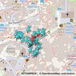 Mappa Piazza del Sedile, 75100 Matera MT, Italia (0.04852)