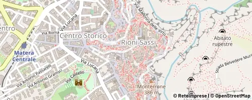 Mappa Matera