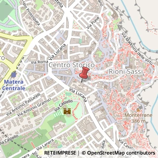 Mappa Via del Corso, 24, 75100 Matera, Matera (Basilicata)