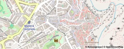 Mappa Matera