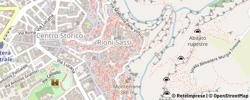 Mappa Matera