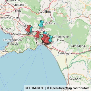 Mappa 84129, 84129 Salerno SA, Italia (6.70727)