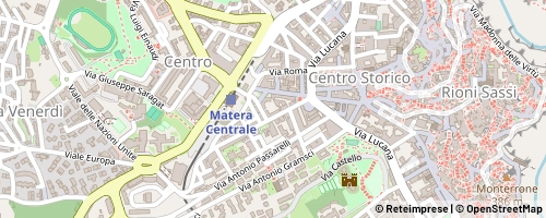 Mappa Matera