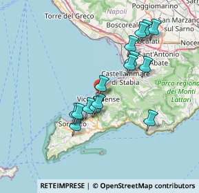 Mappa Italia, 80069 Vico Equense NA, Italia (7.076)