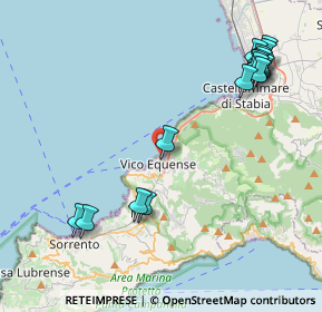 Mappa Italia, 80069 Vico Equense NA, Italia (5.47059)