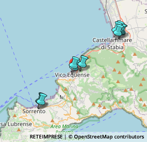 Mappa Italia, 80069 Vico Equense NA, Italia (4.23333)