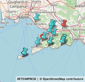 Mappa Italia, 80069 Vico Equense NA, Italia (12.24889)