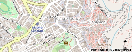 Mappa Matera
