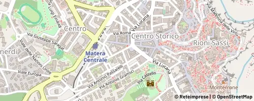 Mappa Matera