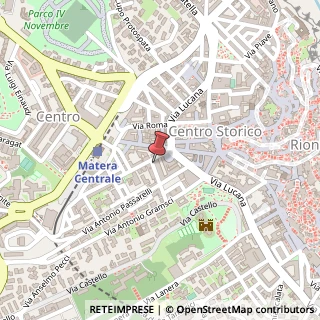 Mappa Via Michele Torraca, 5, 75100 Matera, Matera (Basilicata)