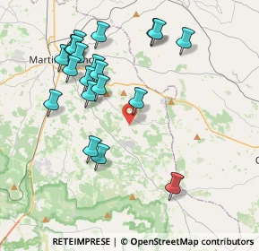 Mappa Strada Cupina, 74015 Martina Franca TA, Italia (4.4635)