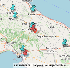 Mappa Strada Cupina, 74015 Martina Franca TA, Italia (18.63083)