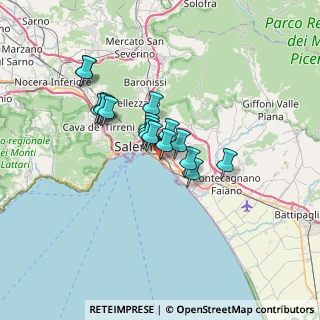 Mappa Via Giuseppe Abamonte, 84128 Salerno SA, Italia (5.27235)