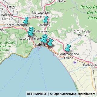 Mappa Via Giuseppe Abamonte, 84128 Salerno SA, Italia (5.64636)