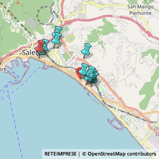 Mappa Via Giuseppe Abamonte, 84128 Salerno SA, Italia (1.44833)