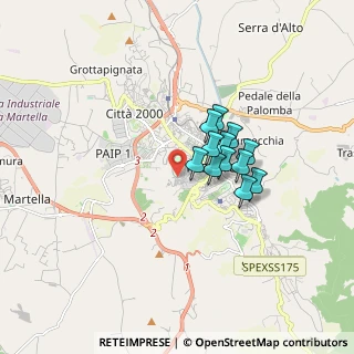 Mappa Viale Flacco Orazio, 75100 Matera MT, Italia (1.265)