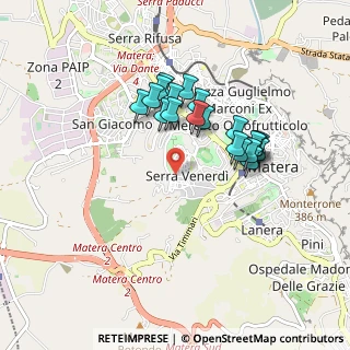 Mappa Viale Flacco Orazio, 75100 Matera MT, Italia (0.8255)