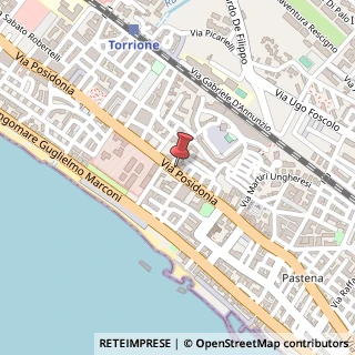 Mappa Via Posidonia, 225, 84128 Salerno, Salerno (Campania)