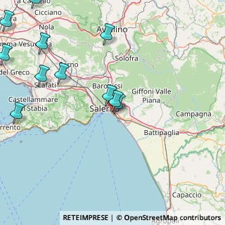Mappa Via Vincenzo Bello, 84129 Salerno SA, Italia (23.85364)