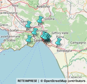 Mappa Via Francesco Galloppo, 84100 Salerno SA, Italia (6.29636)