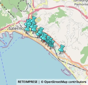 Mappa Via Francesco Galloppo, 84100 Salerno SA, Italia (1.17571)