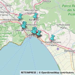 Mappa Via Vincenzo Bello, 84129 Salerno SA, Italia (5.57182)