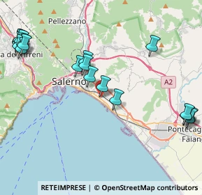 Mappa Via Francesco Galloppo, 84100 Salerno SA, Italia (5.782)