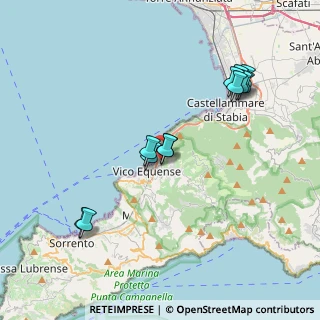 Mappa Via S. Francesco, 80069 Vico Equense NA, Italia (4.0925)
