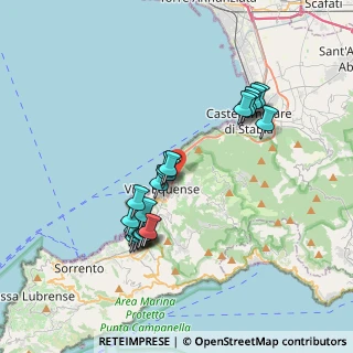 Mappa Via S. Francesco, 80069 Vico Equense NA, Italia (3.71)