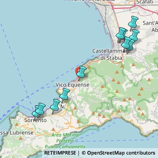 Mappa Via S. Francesco, 80069 Vico Equense NA, Italia (5.77636)