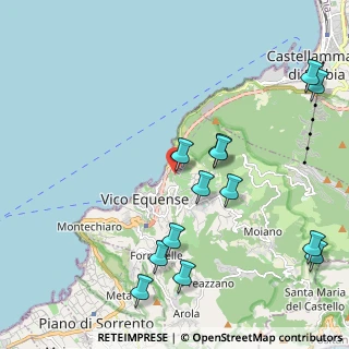 Mappa Via S. Francesco, 80069 Vico Equense NA, Italia (2.58846)