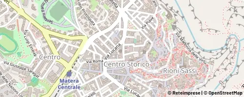 Mappa Matera